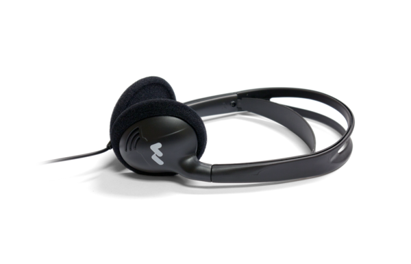 HED 027 HEAVY-DUTY FOLDING HEADPHONES.